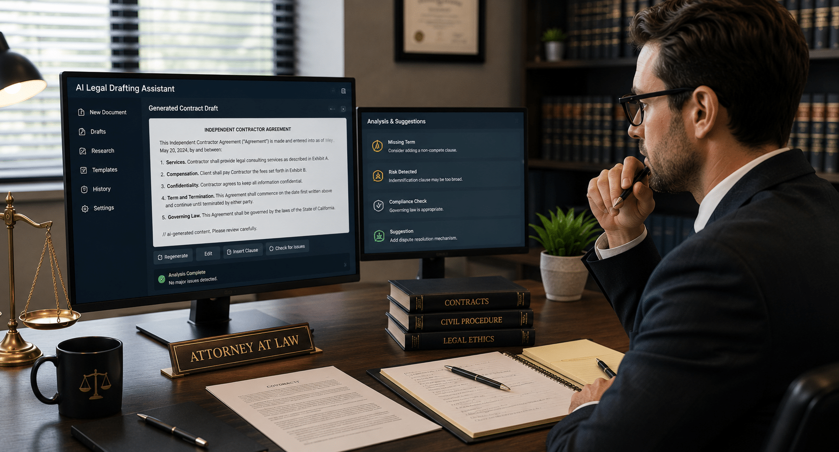 Can Lawyers Use Generative AI to Draft Legal Documents? Legal Risks and Best Practices