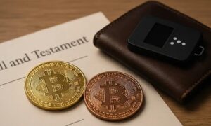 Cryptocurrency wallet and digital inheritance planning